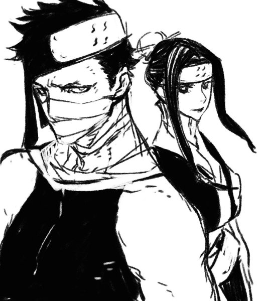 Нарисовать Забуза Момочи