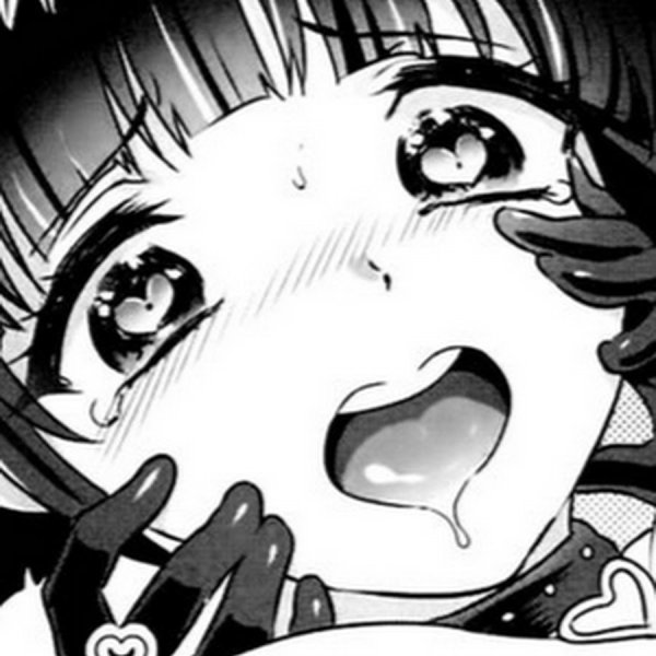 Стонущее лицо аниме