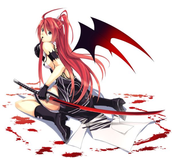 Чертовка аниме