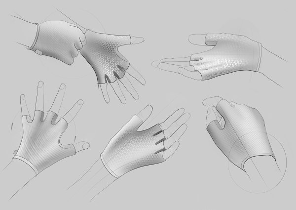 Перчатки референс