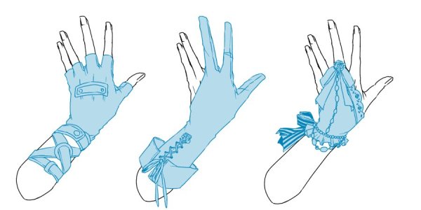 Перчатки женские туториал