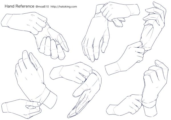 Люди держатся за руки референс