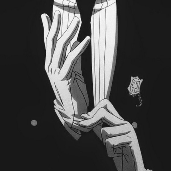 Тёмный дворецкий Себастьян перчатки