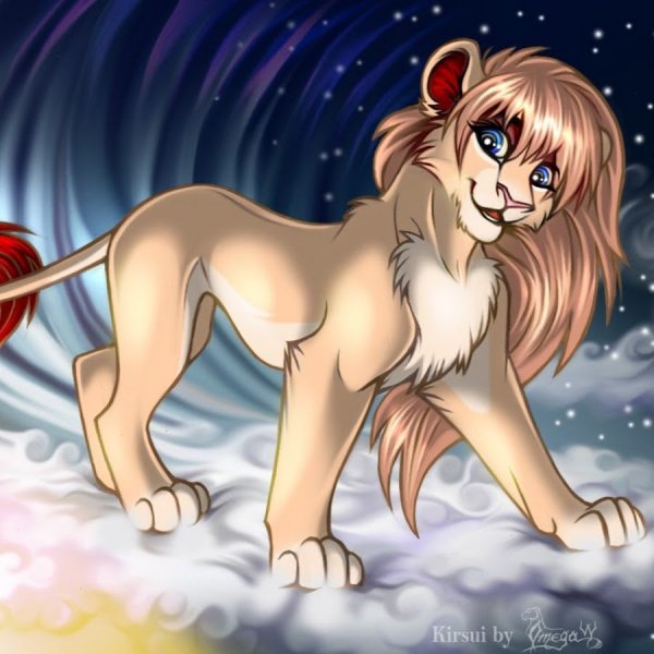 Аниме львица Омега