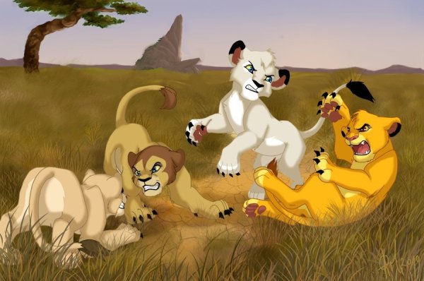 Кимба белый Лев