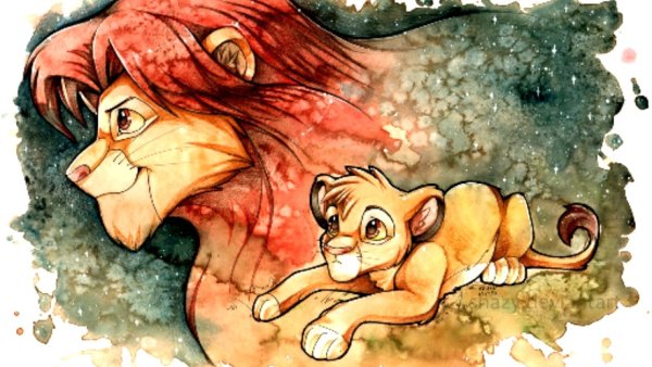 Симба Король Лев аниме