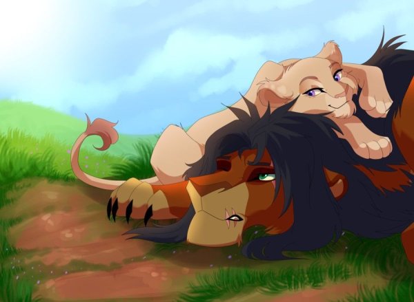 Король Лев аниме львицы