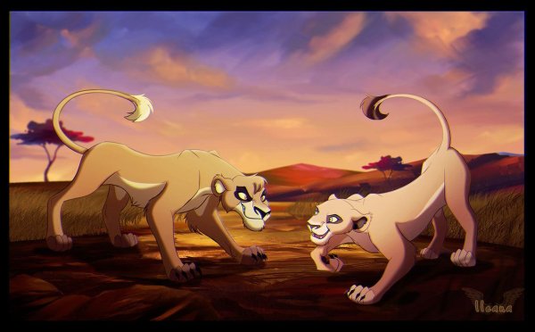 Король Лев львицы арт