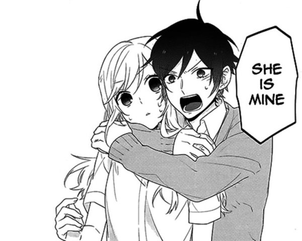 Хоримия Манга поцелуй