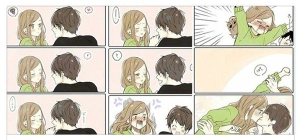 Тян и кун мини комикс