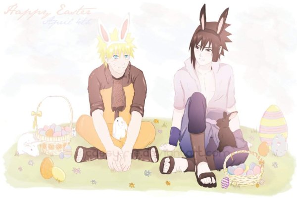 Кролик в анимешном стиле