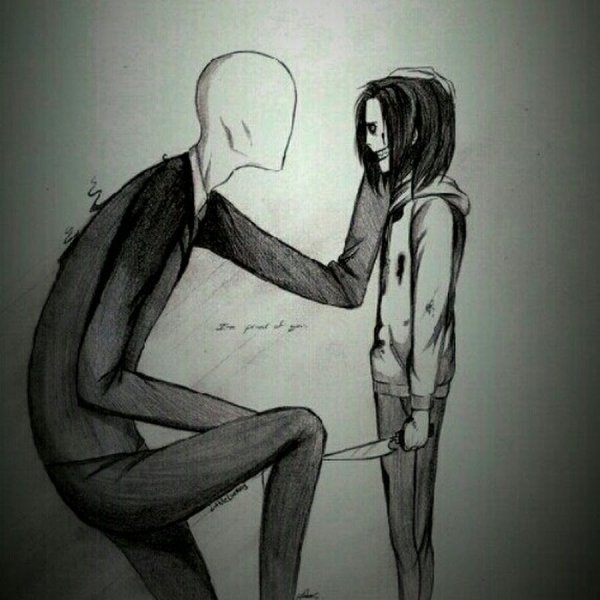 Джефф убийца и Слендер мен