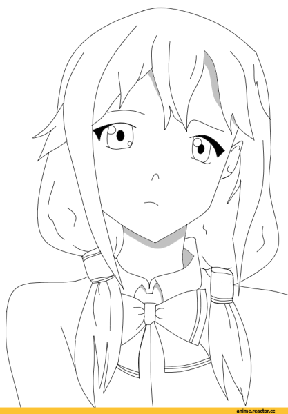 Рисунки по точкам аниме