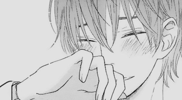 Аниме парень смущается