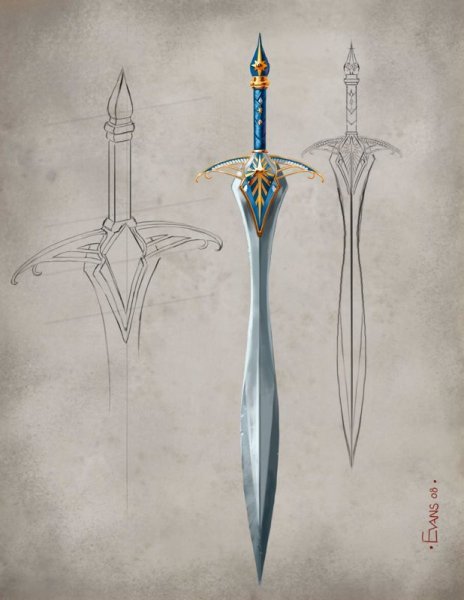 Скетчи холодного оружия