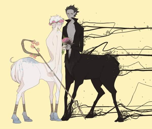 Кентавр олень яой