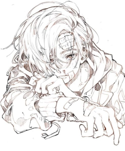 Раскраски крипипаста Джефф