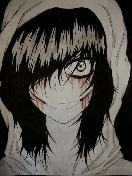 Аниме сумасшедшие карандашом