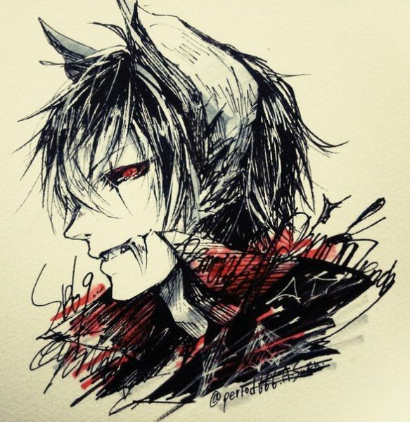 Крипипаста для срисовки Джефф