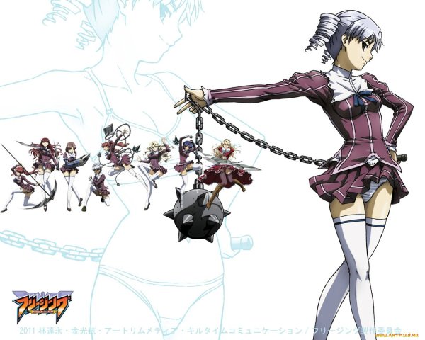 Заморозка аниме Постер