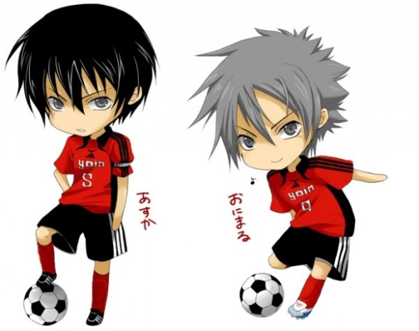 Чиби футболист