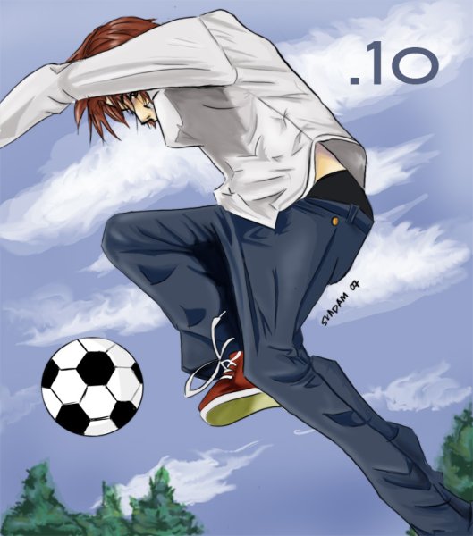 Аниме футболистки