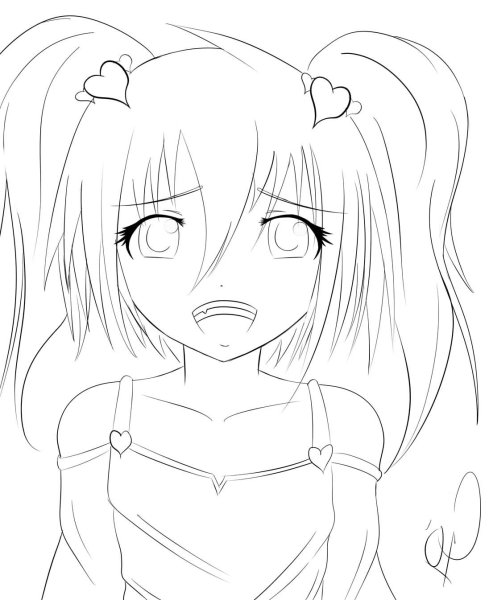 Аниме для срисовки