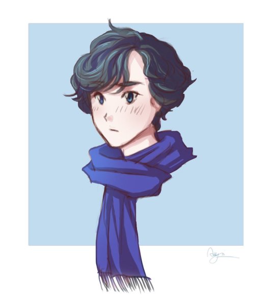 Бенедикт Камбербэтч аниме