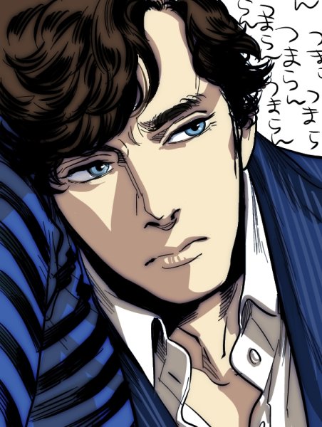 Бенедикт Камбербэтч аниме