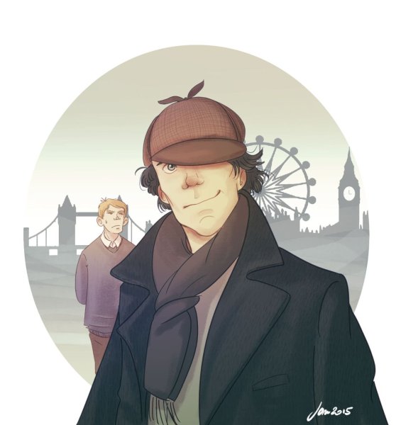 Бенедикт Шерлок Холмс аниме