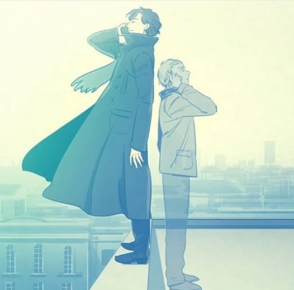 Джон Ватсон арт аниме