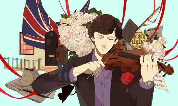 Бенедикт Камбербэтч аниме