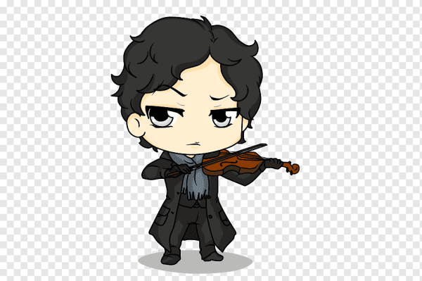 Шерлок Холмс и доктор Ватсон Чиби аниме