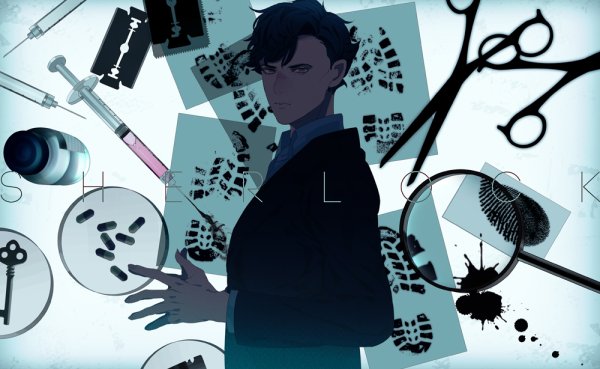 Шерлок Холмс арт аниме