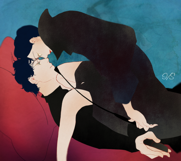 Ирэн Адлер и Шерлок Холмс арт