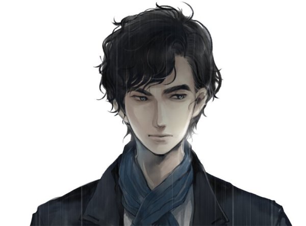 Шерлок арт аниме