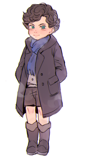 Шерлок и Джон Чиби арт