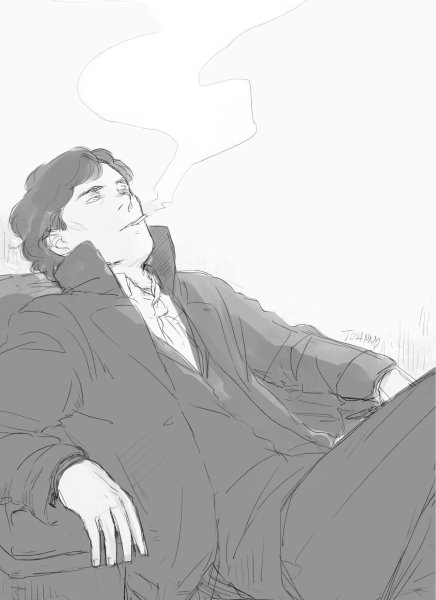 Бенедикт Камбербэтч Шерлок яой