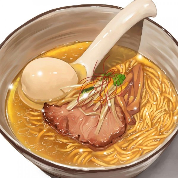 Японская еда рамен аниме