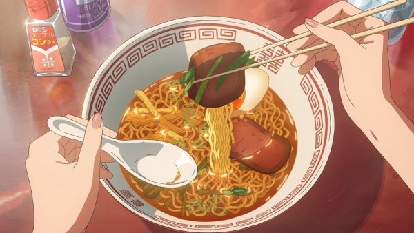 Еда в аниме Макото Синкай