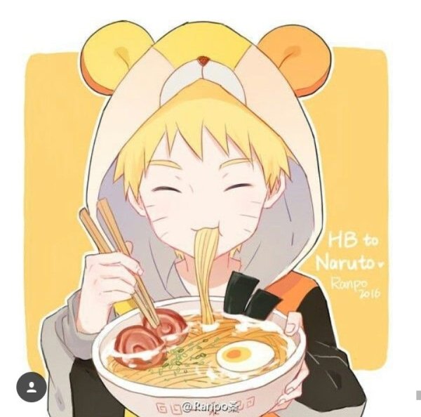 Наруто и рамен Чиби