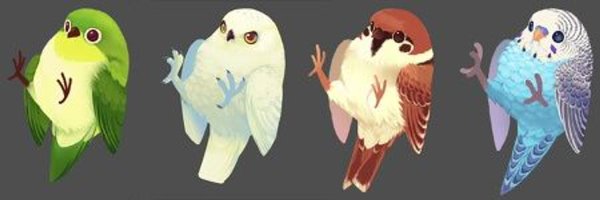 Попугай референс