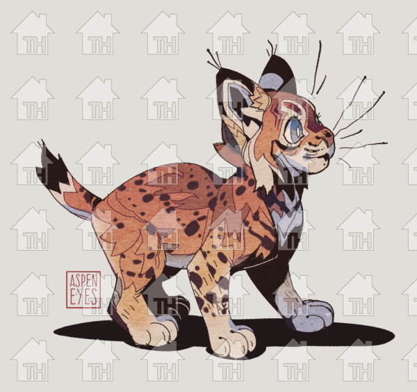 Окрасы рысей арт