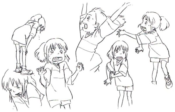 Хаяо Миядзаки эмоции персонажей