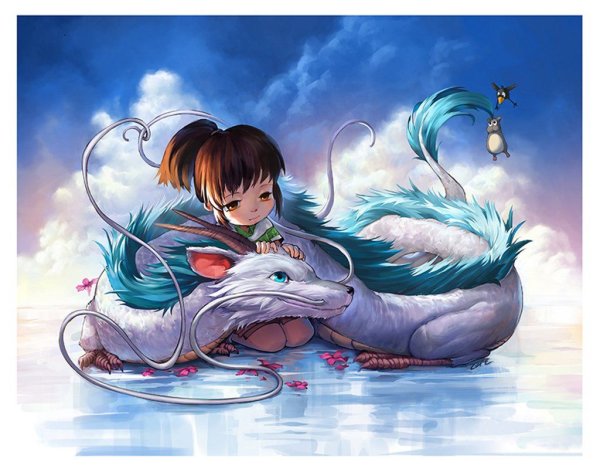 Хаяо Миядзаки Унесенные призраками Хаку