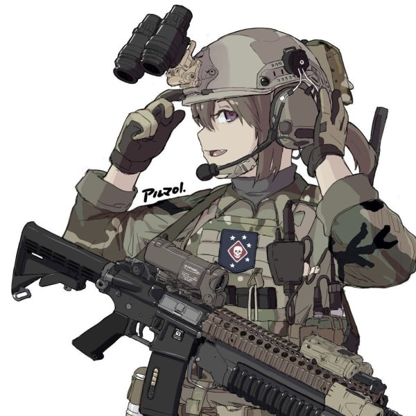 NEET аниме солдаты