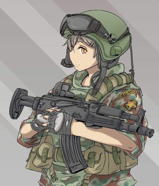 Аниме военные