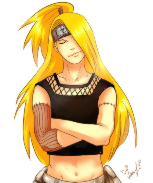 Дейдара Тсукури в полный рост