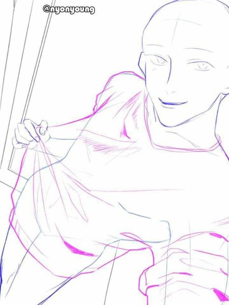 Позы для рисования селфи