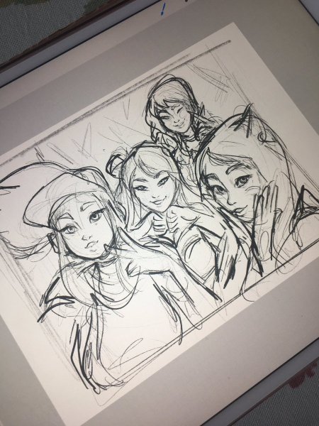 Позы для рисования селфи